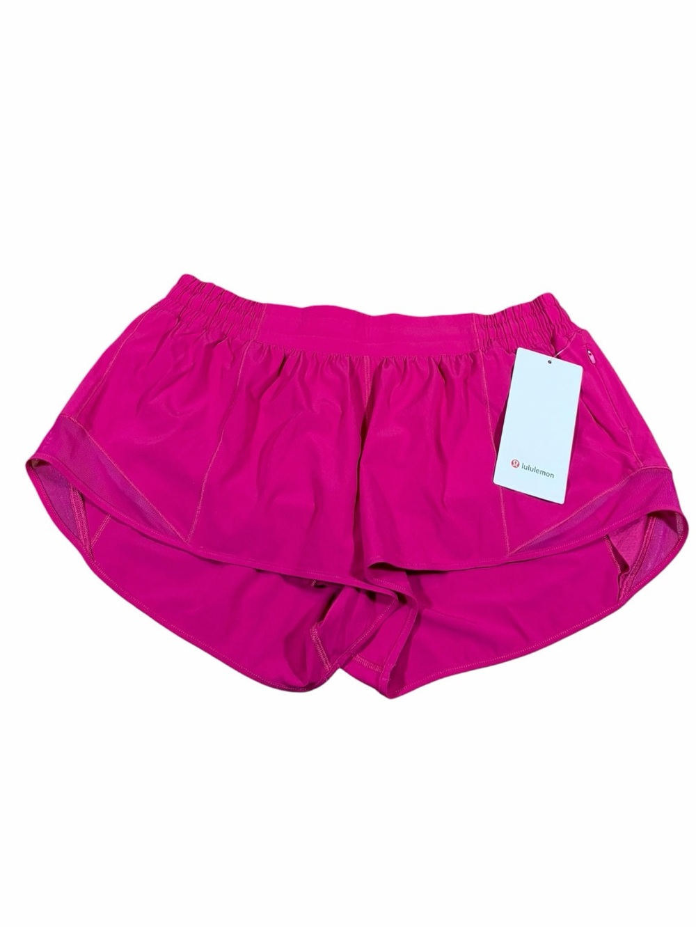 NWT Lululemon Hotty Hot Short *LR 2.5” (Pink Flare) Size 12